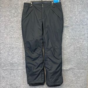 NWT COLUMBIA Ski Pants Women's XL Black Omni-Tech Heat Winter Snow Waterproof